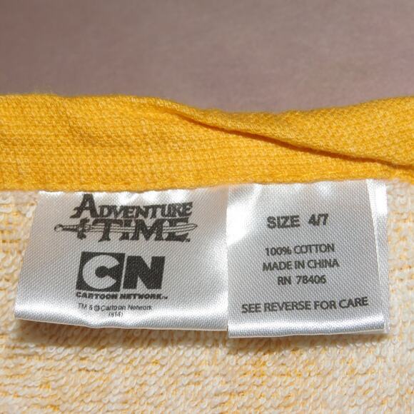 Adventure Time Jake the Dog Hooded Kids Towel Poncho - Picture 5 of 6